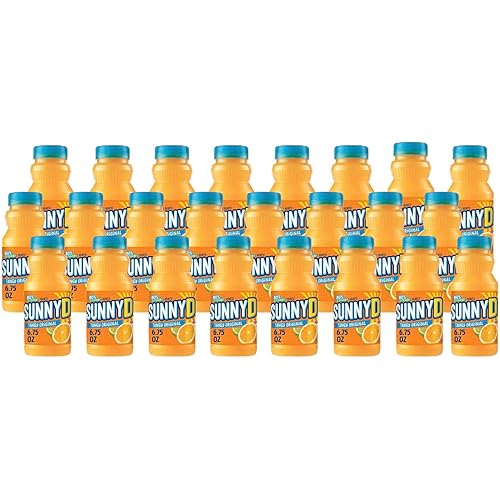 SunnyD Tangy Original Orange Flavored Citrus Punch 6.75 Fl oz 24 pack by Qualitatt