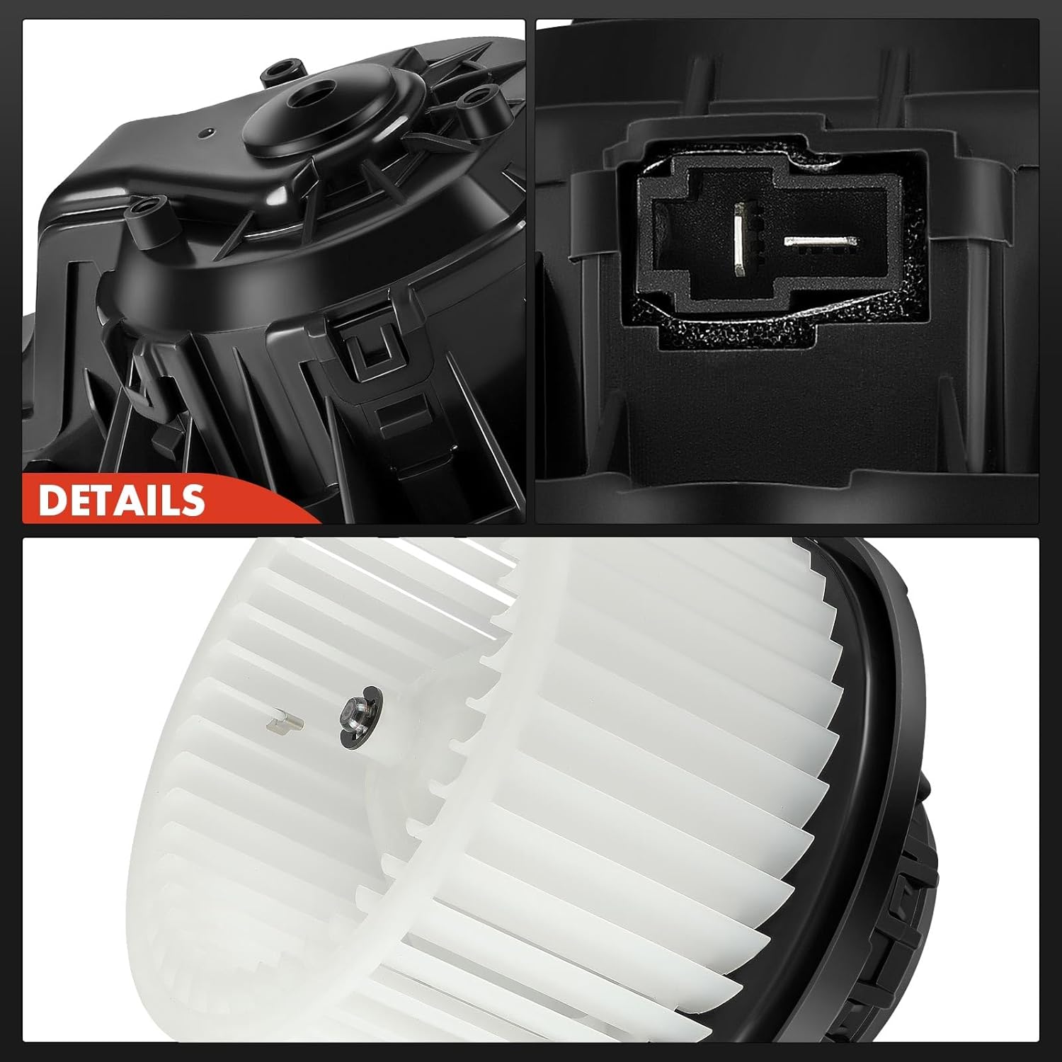 A-Premium Front HVAC Heater Blower Motor Compatible with Hyundai Sonata 2011-2015, Elantra 2011-2016, Elantra GT, Azera, Elantra Coupe & Kia Optima, Forte, Cadenza, Forte5 & More