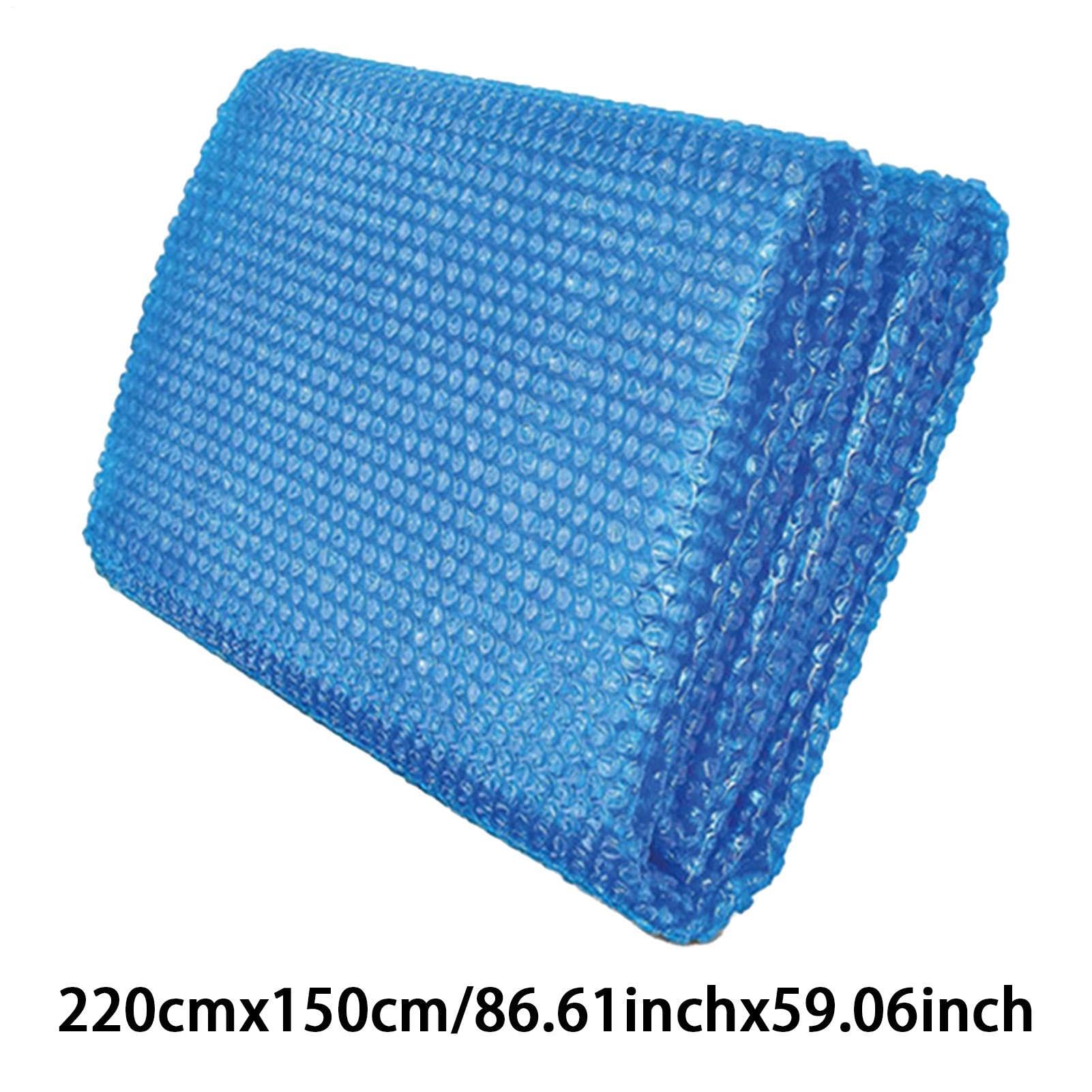Couverture À Bulles De Piscine Protection Rectangulaire de Haute Résistance | Film à Bulles Thermique pour Piscine Lac Plage Rivière Fête Estivale Jeux Bar Ponton Extérieur