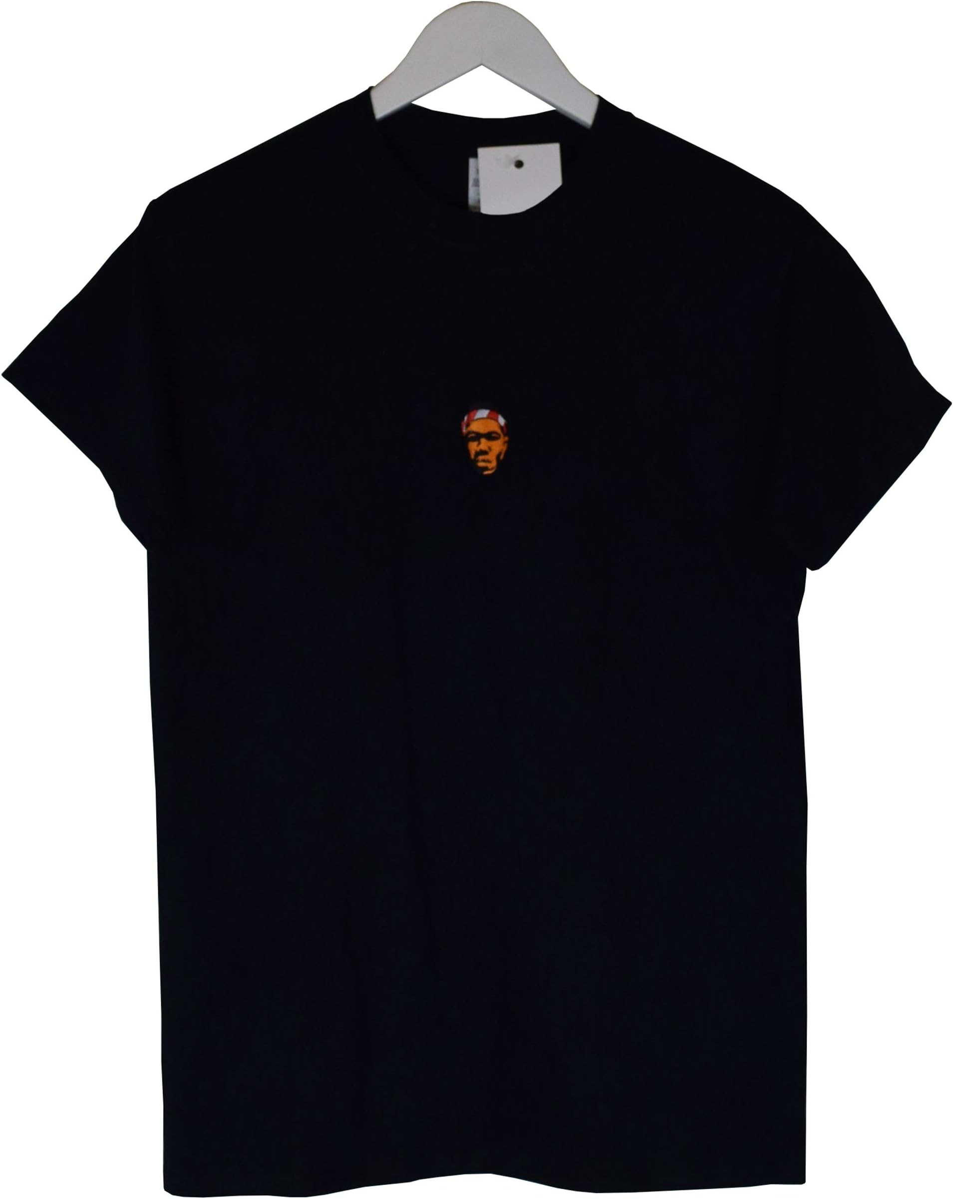Actual Fact Frank Ocean Bandana Odd Future Rap Black Embroidered T-Shirt Tee Top