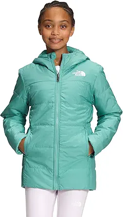 THE NORTH FACE Girls' Reversible Mossbud Swirl Parka