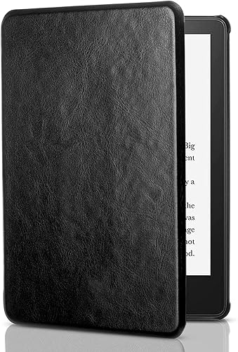 SCSVPN Funda para Kindle Paperwhite de 6.8'' (11ª generación-2021) y Kindle Paperwhite Signature Edition, funda delgada de piel sintética con correa