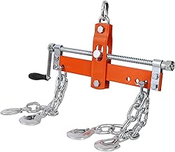 eSkde Heavy-Duty Engine Crane Load Leveller for Garage & Workshop Equipment | Steel Construction with 900kg Capacity, Lifting Chains & Crank Handle | Adjustable Range for Engine Stand & Transmission