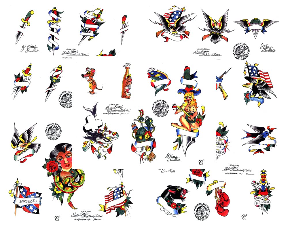 Traditional American Tattoo　ジェリースワロウ Traditional American Tattoo Design: Where It Came From and