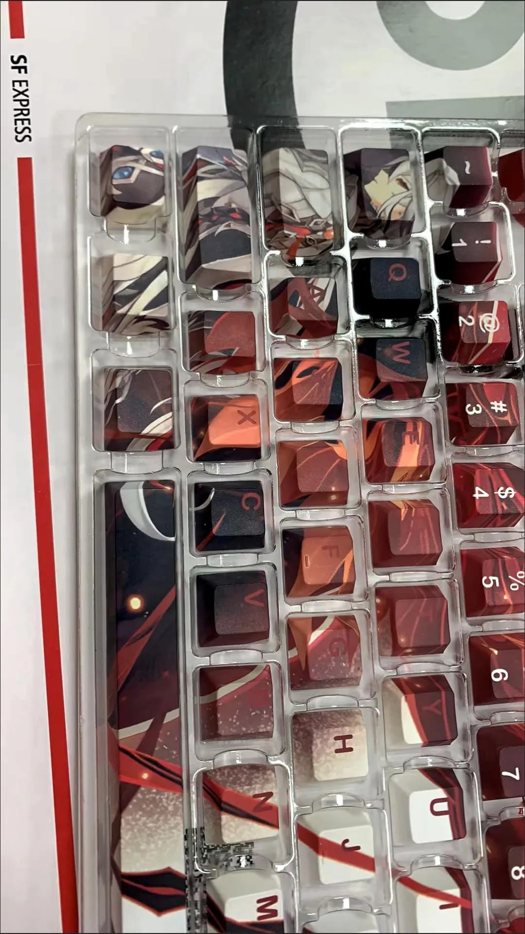 Amazon.co.jp: 原神 アルレッキーノ キーキャップ pbt げんしん