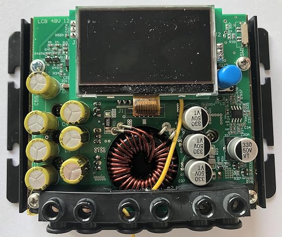Solar Pump Controller,LCB 15A with LCD Display,DC Pump Controller,Linear Current Boosters Used in Solar Direct Pumping Applications;Compatible Models: 12V or 24 VDC Pumps; Input Voltage: 16 - 60 VDC