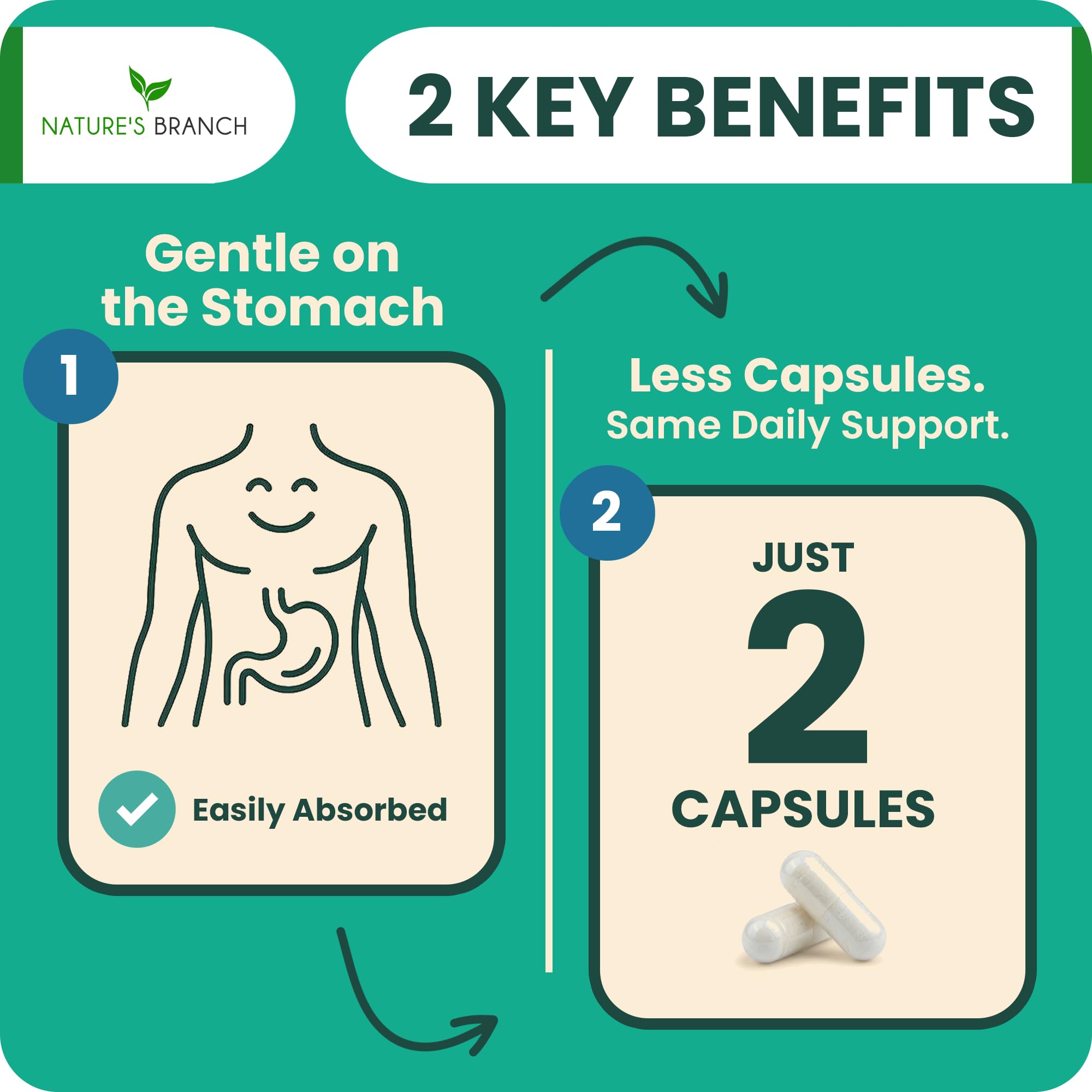 Magnesium Taurate 400mg – High Absorption for Sleep, Heart Health & Calm — Amazon image 4