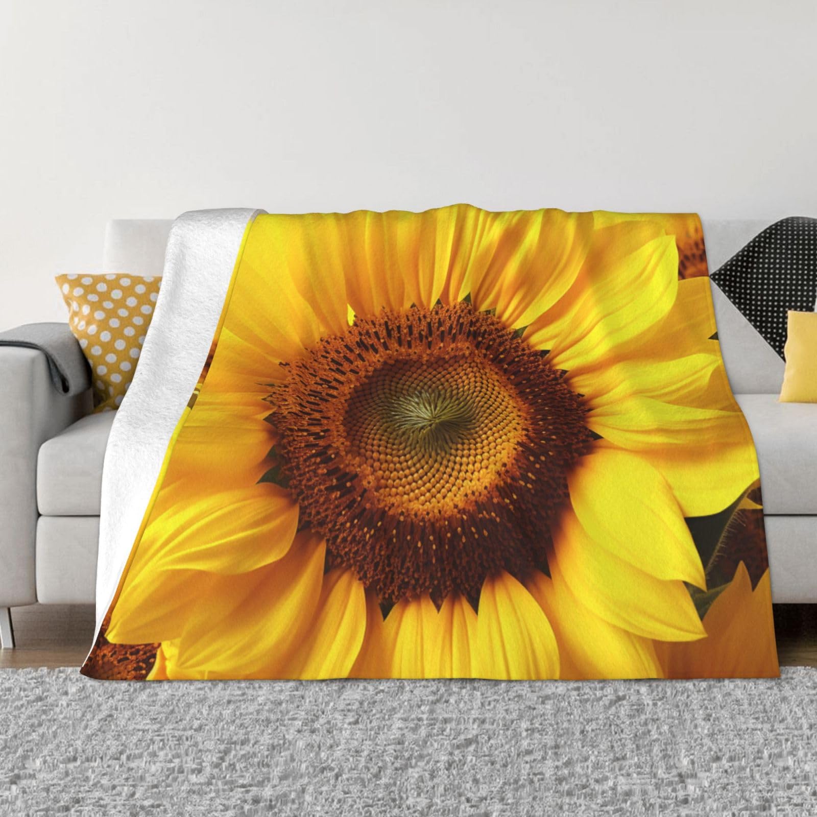 Couverture pour canapé haut de gamme en flanelle de microfibre