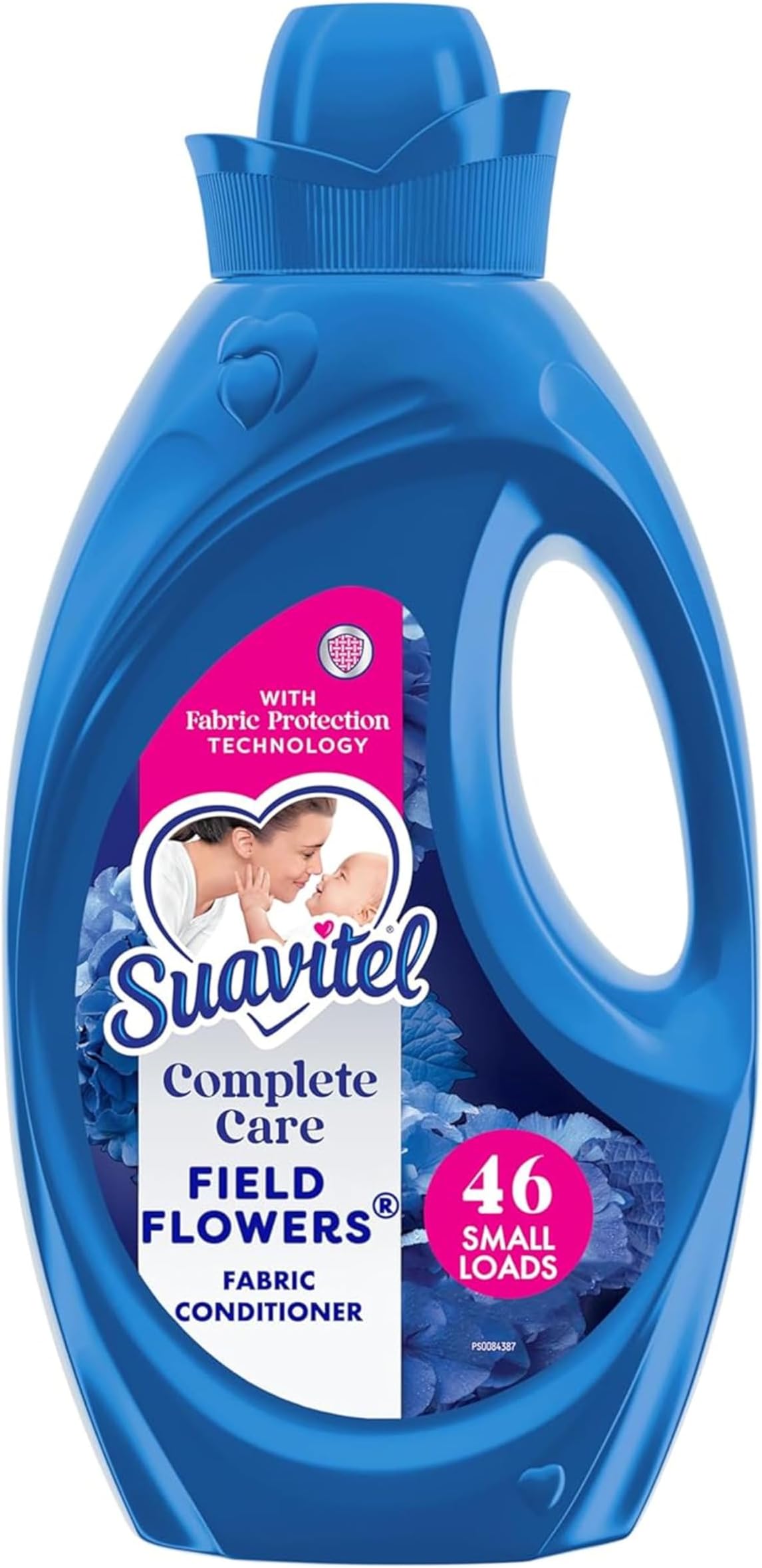 Suavitel Complete Liquid Fabric Softener with Stain Shield Technology, Field Flowers, 46 oz