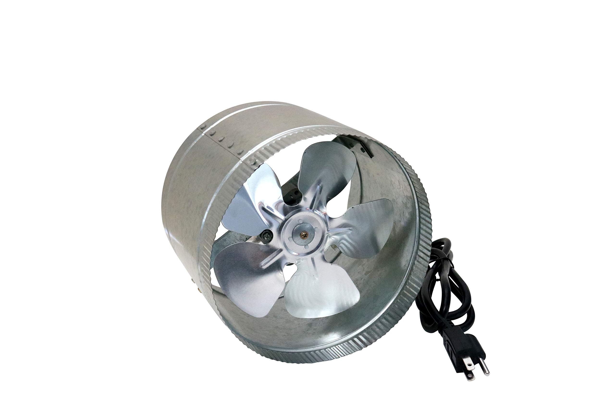 SunStream6 inch Duct Booster Fan 240 CFM, Extreme Low Noise For Vents Grow Tents Basements