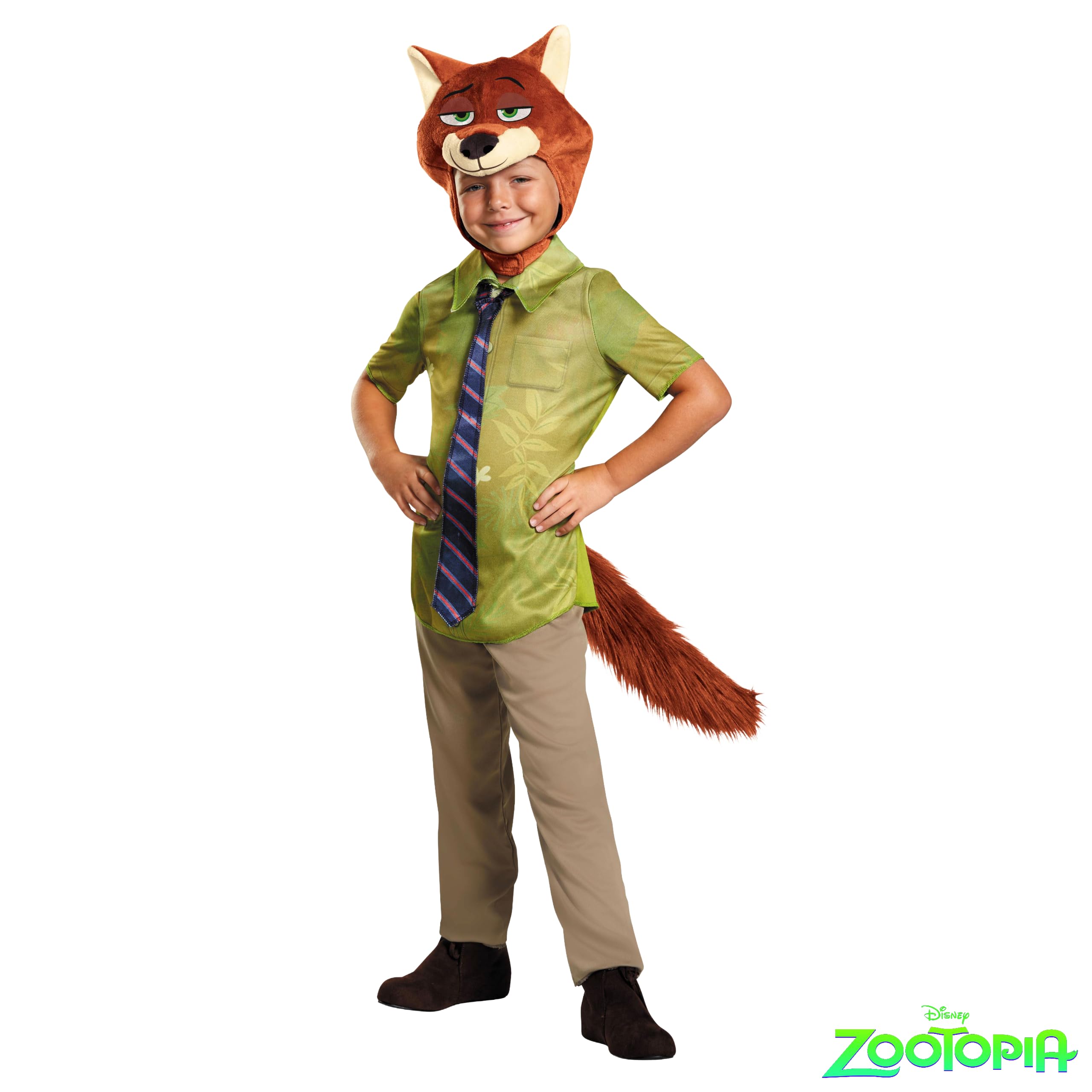 Nick Wilde Classic Zootopia Disney Costume, Small/4-6