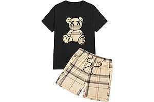 2-Piece Bear Print Gucci Shorts for Men