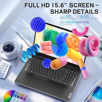 V15 15.6" FHD Business Laptop | 2025/2026 Model | High-Performance AMD Ryzen 5 7000 Series Processor | 16GB RAM | 256GB PCIe SSD | Wi-Fi 6 | RJ-45 Ethernet | Windows 11