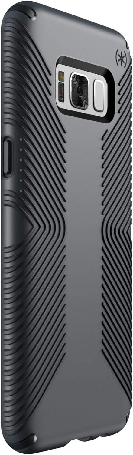 Up To 40% OFF Speck Products Presidio Grip Cell Phone Case for Samsung Galaxy S8 - Graphite Grey/Charcoal Grey