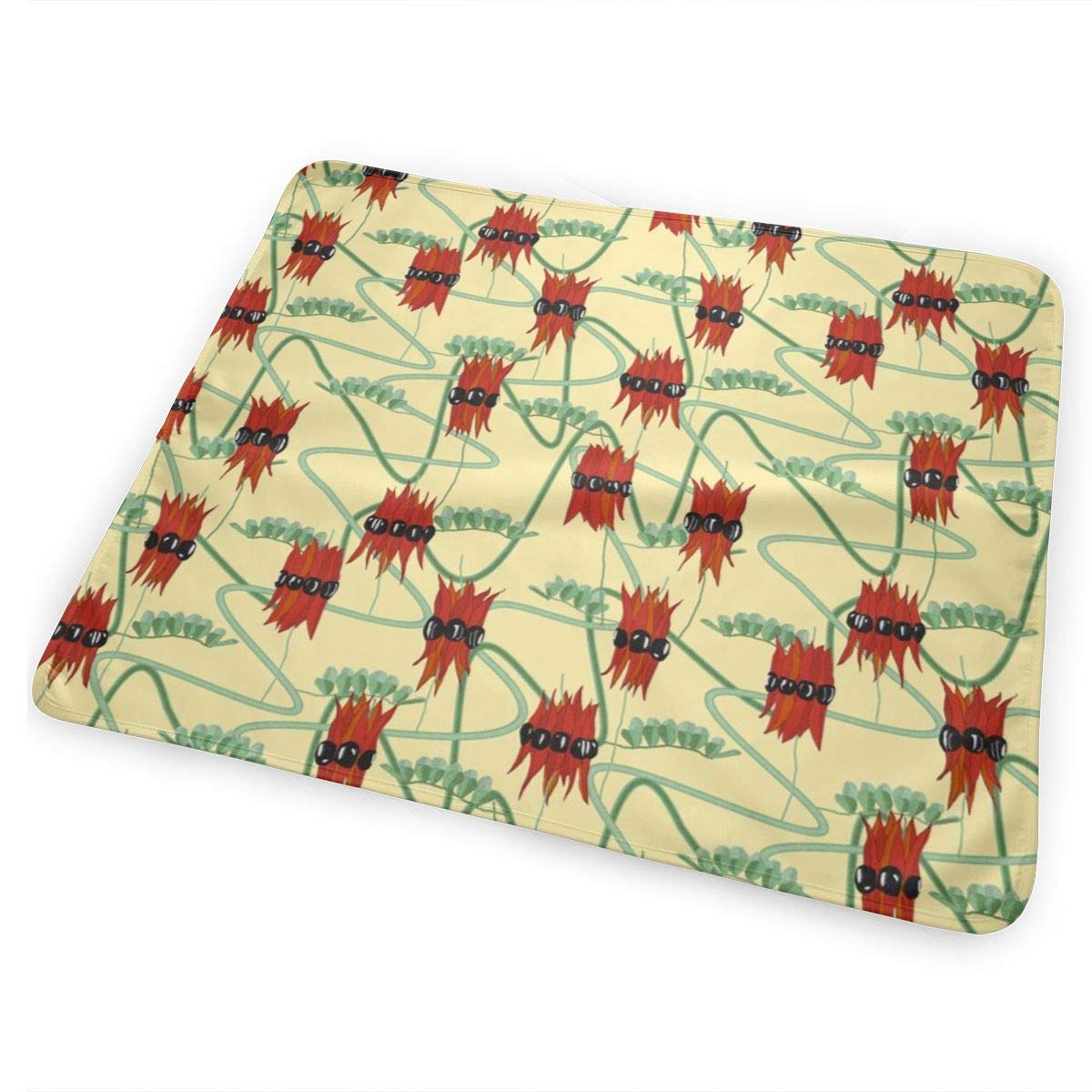 Ramblin Desert Pea Bed Pad Washable Waterproof Urine Pads for Baby Toddler Children and Adults 31.5 X 25.5 inch