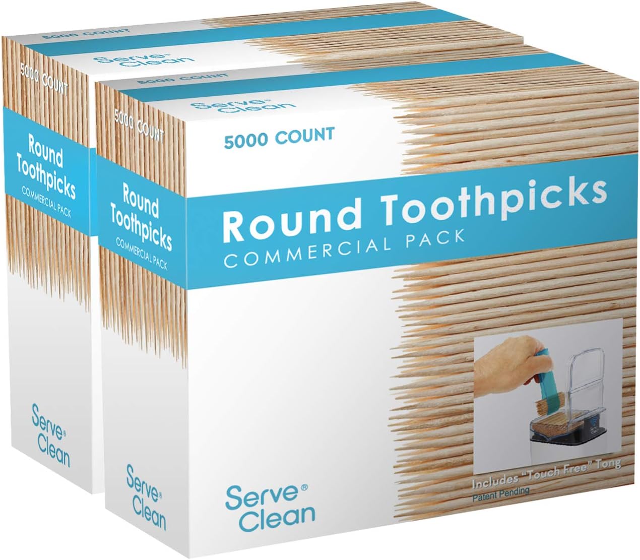 Round Toothpicks 10,000 count