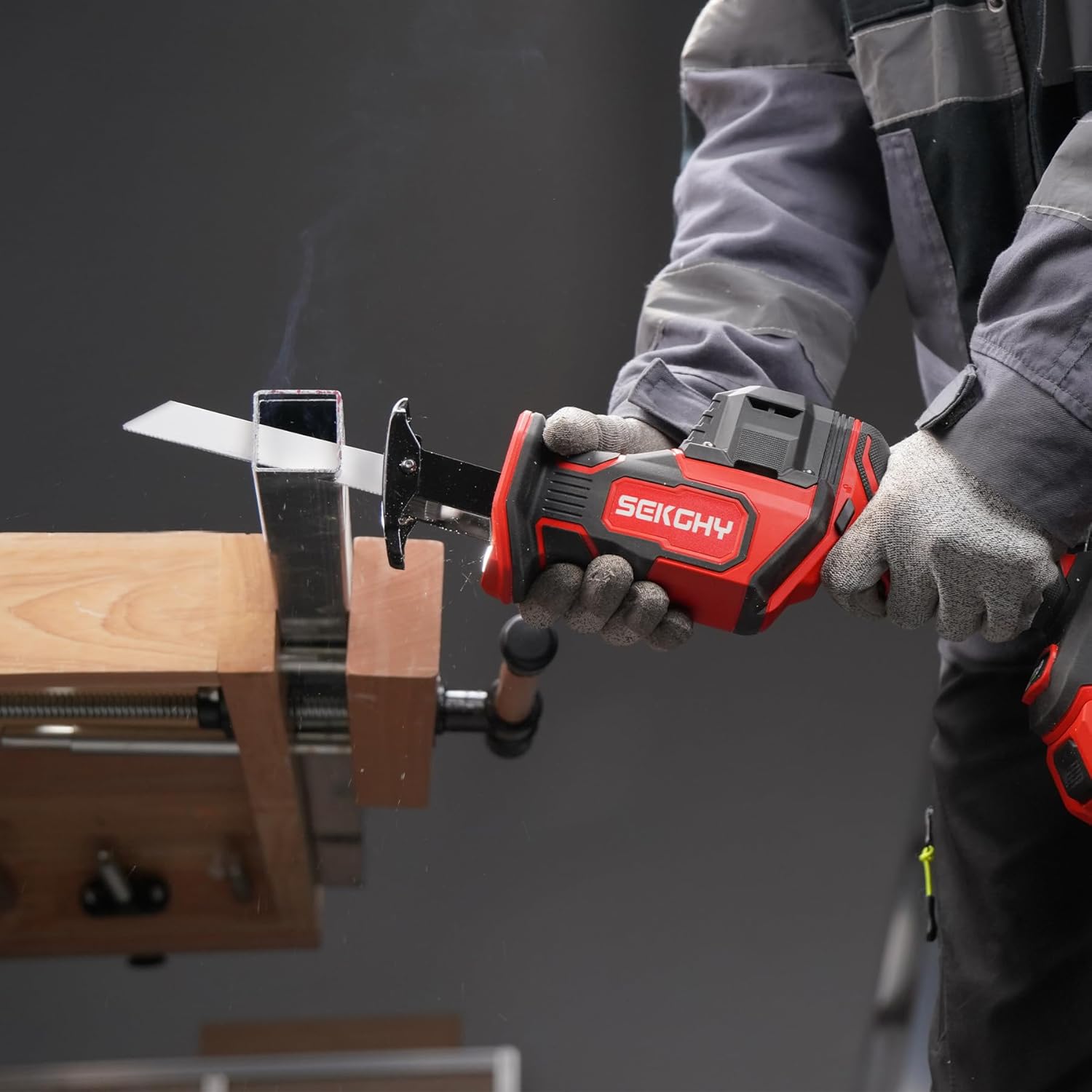 20V MAX Brushless Cordless Recip Saw, 3100 RPM High Speed w/LED Light, 5Ah Battery & Fast Charger, Multi Blades for Wood/PVC/Metal, Handheld for Home Repair Trimming Demolition