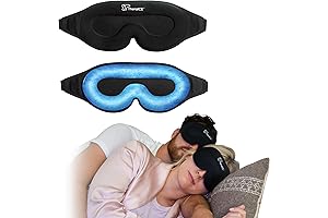 TheraICE Sleep Mask: Cooling Gel Relief for Night Sleeping