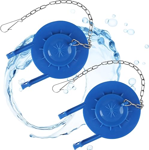 Miniatura 9 de Aleta universal de repuesto para inodoro de 2 pulgadas, compatible con la mayoría de los estándares estadounidenses Kohler Fluidmaster Toto Gerber,