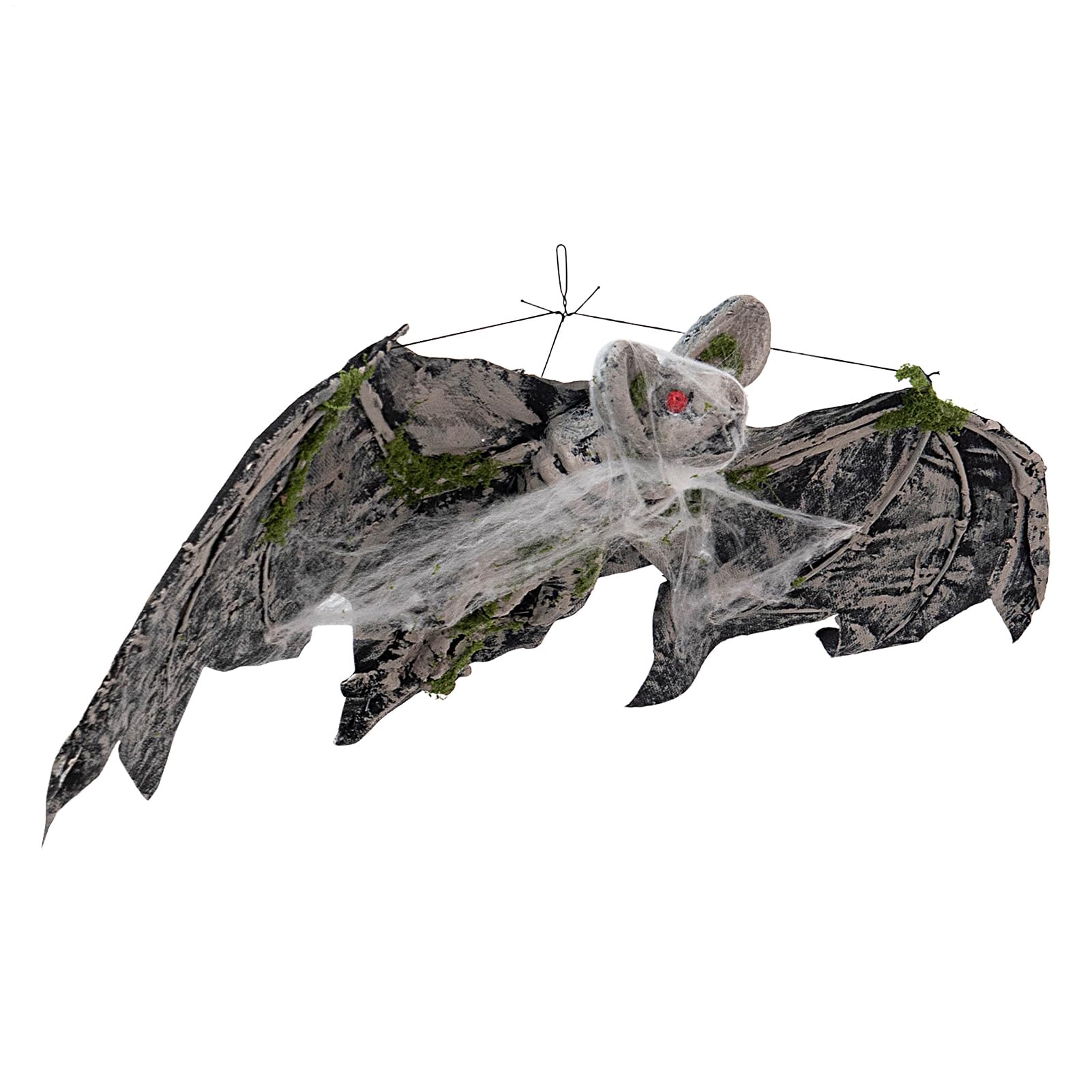Pipistrelli di Halloween da Esterno Decorazione da Portico con Ragnatela