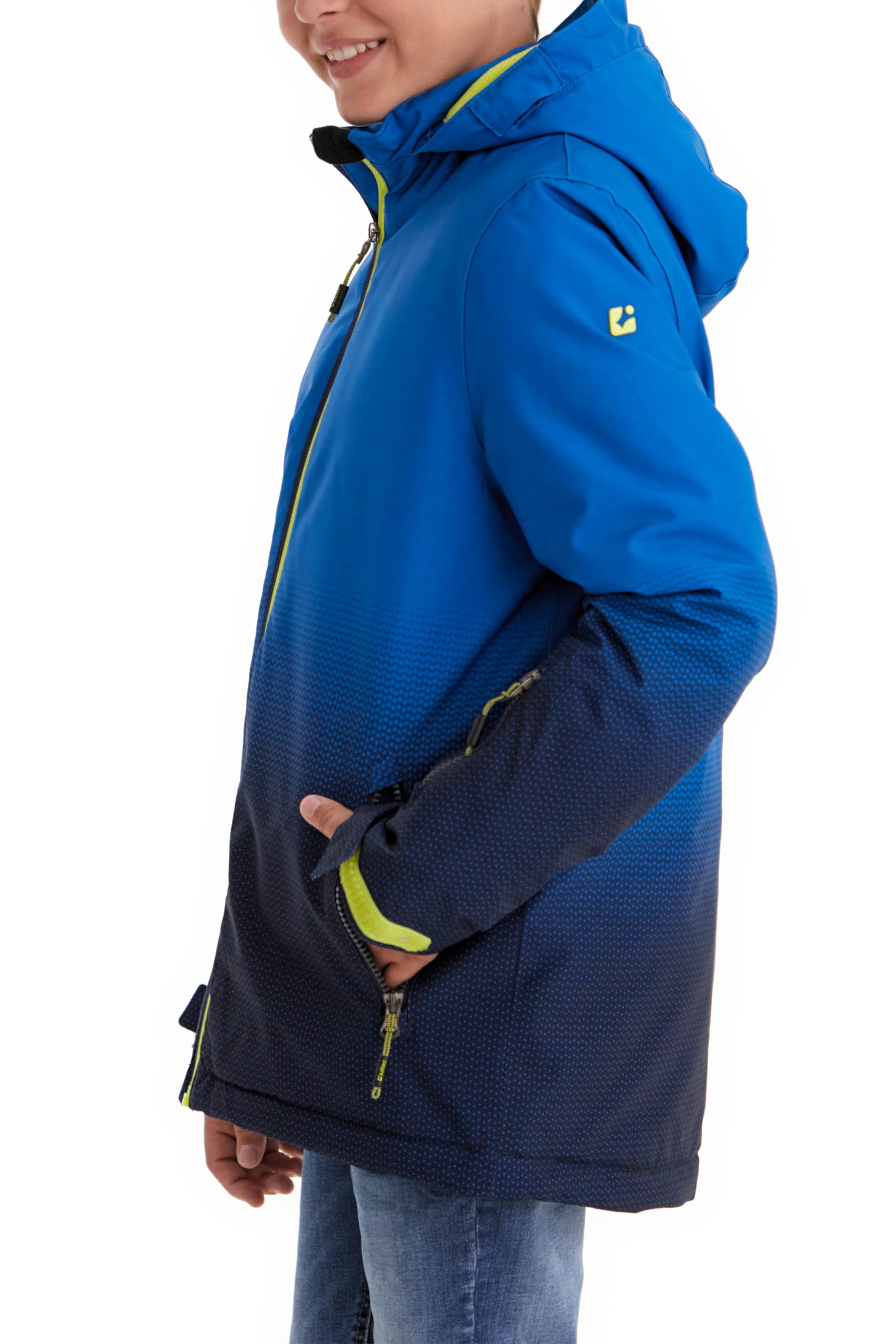Killtec Lynge Bys Jckt E Veste fonctionnelle Avec Capuche Et Jupe Neige Fille