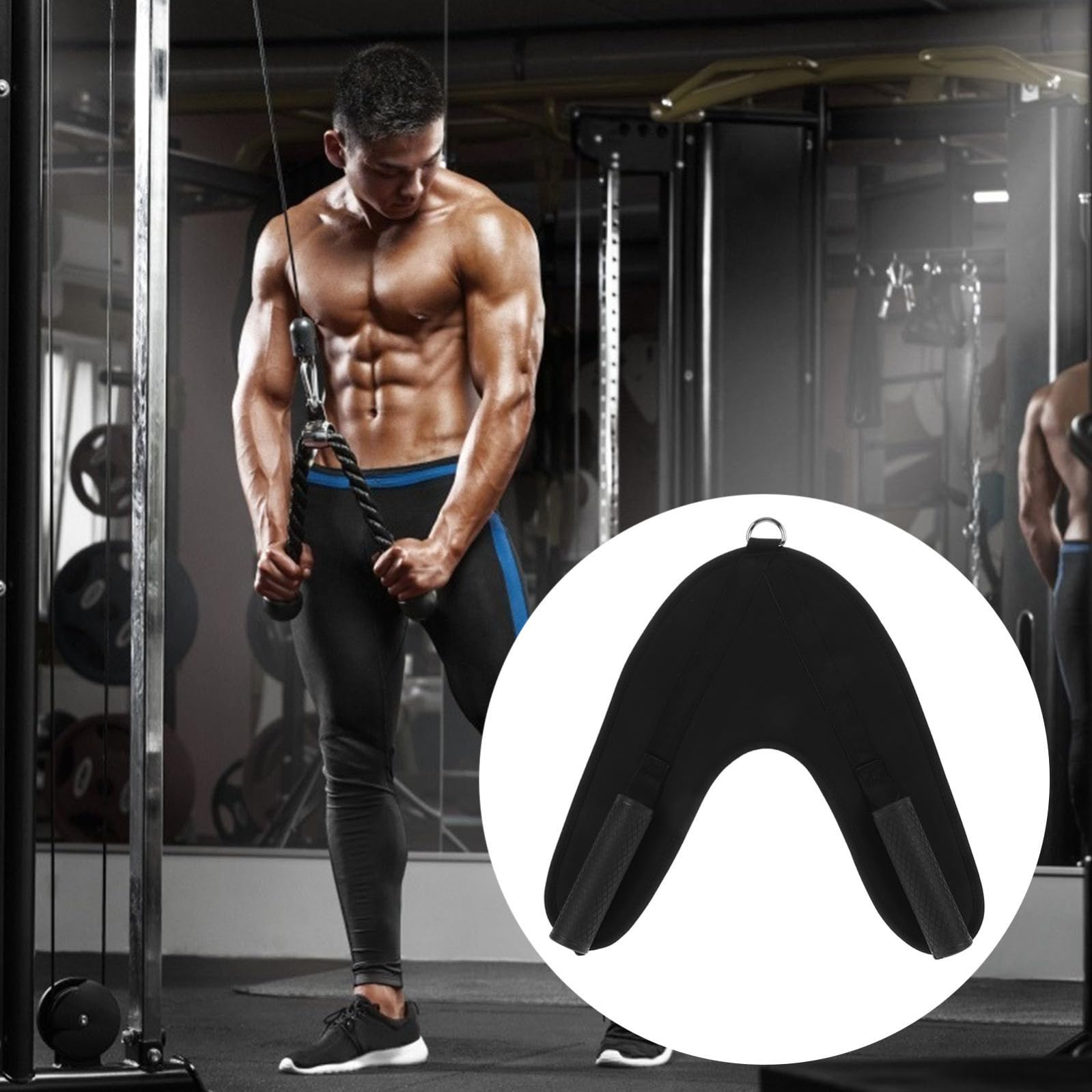 BESPORTBLE 3stücke Professionelles Bauchmuskeltraining Mit Abnehmbarer Trainingsbandage Hochwertiges Fitnesszubehör Für Effektives Core-Training Und Home-Gym Schwarz