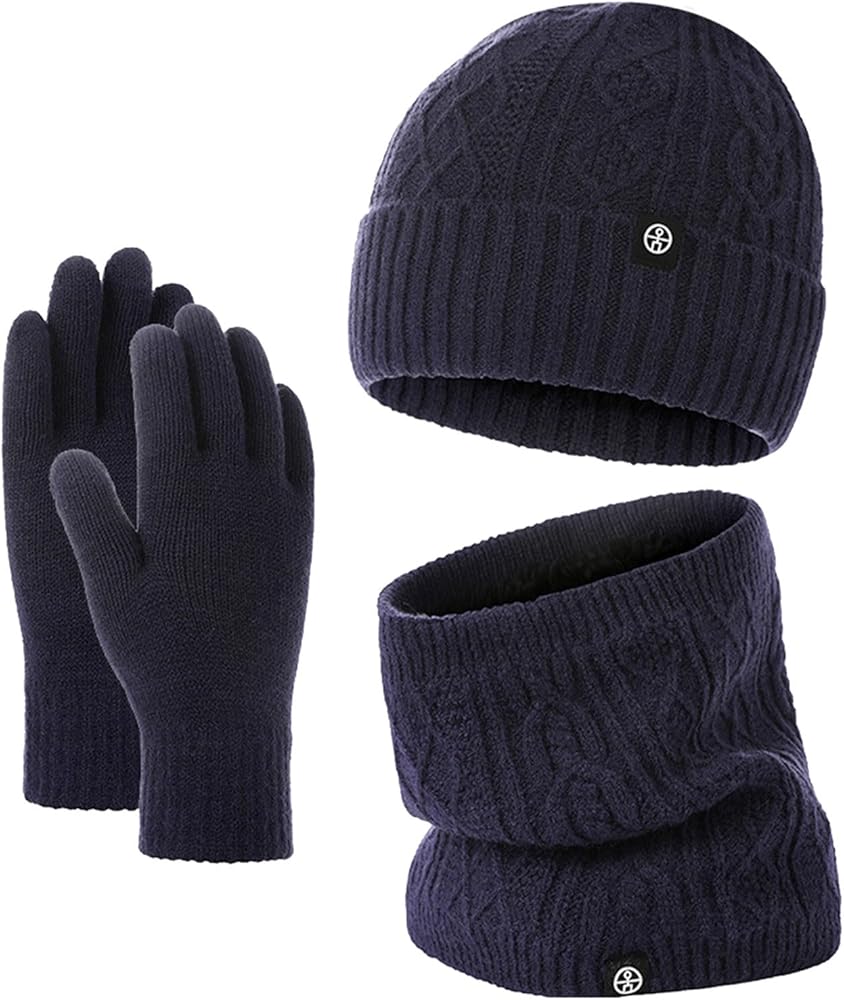 Ensemble Bonnet, écharpe Et Gants D'hiver Pour Enfants, Bonnet Bébé