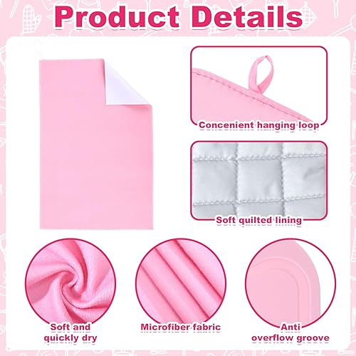 Miniatura 5 de Juego de 29 accesorios de decoración de cocina, incluye 20 utensilios de cocina de silicona, 2 paños de cocina, 2 agarraderas, 2 guantes de horno, 2