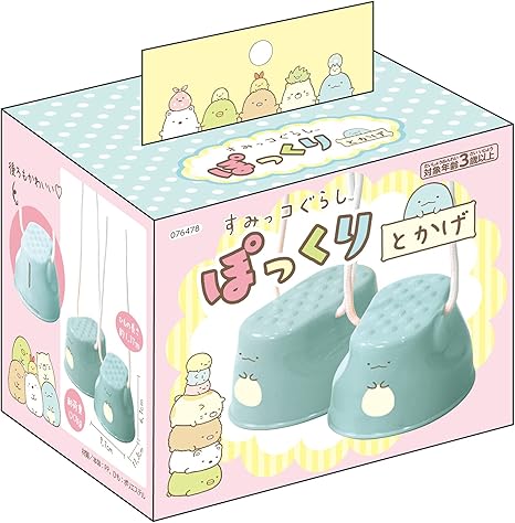 Amazon Co Jp アーテック すみっコぐらし ぽっくりとかげ フリーサイズ 水色 Pp製 キャラクター 小学生 スポーツ バランス感覚 ひも付き とかげ おもちゃ