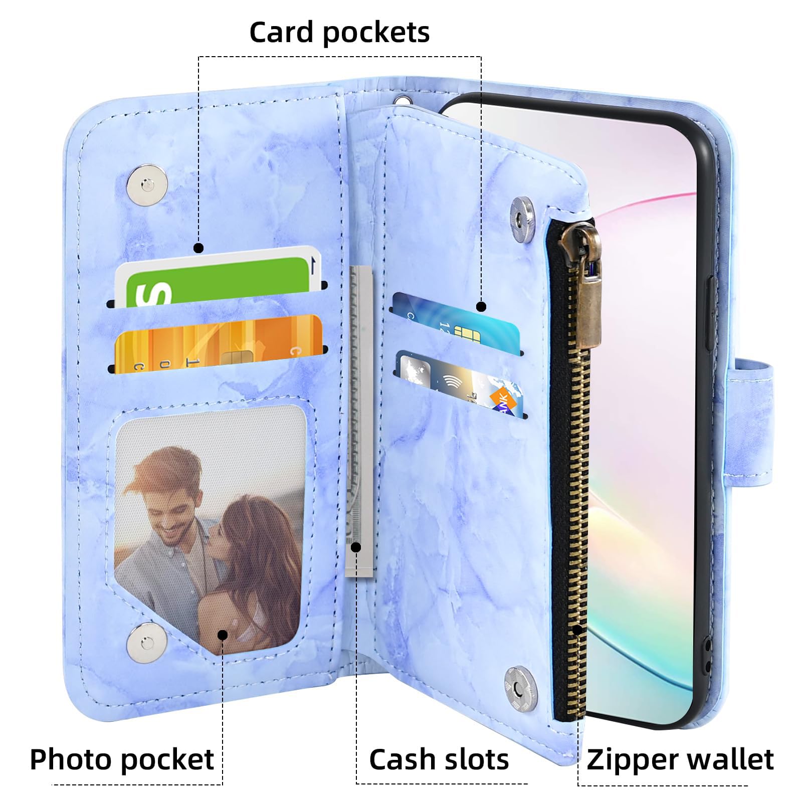BV4900/4900 Pro Leder Flip Case – Wallet Hülle Mit Kartenfach, Ständer & Magnetschnalle – Elegante Schutzhülle Für Smartphone