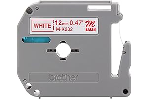 Brother MK-232: The Perfect Labeling Solution for 1/2" Tape Needs