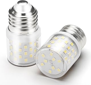 KEI D34L Refrigerator Bulb AC100-265V Replacement 3.5W LED Appliance Light Bulb 4W Equivalent 40W-60W E26 Medium Screw Base Daylight White 5000K for Frigid-aire Ken-More Fridge Freezer Bulb, 2 Pack