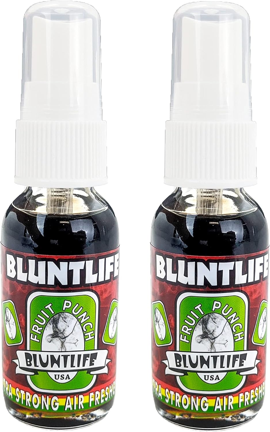 BluntLife Air Freshener Spray (2Pack) 1.0 oz. Bottle Long