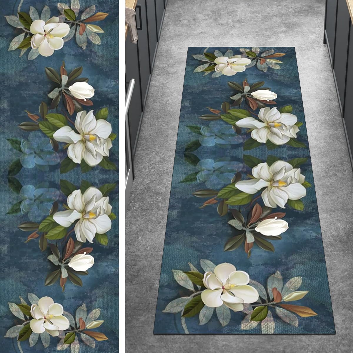 Tapis de couloir lavable pour une cuisine et une entrée impeccables