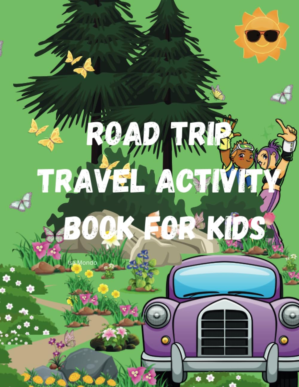ROAD TRIP TRAVEL ACTIVITY BOOK FOR KIDS
