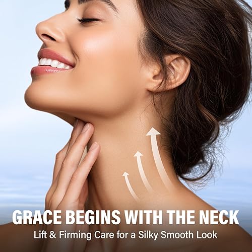 Miniatura 2 de Cremas para el cuello para tensar y reafirmar, crema hidratante antienvejecimiento para tensar el cuello, mejorar las líneas finas del cuello y las