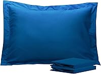 Vista 111 de NTBAY Fundas de almohada estándar, paquete de 2 fundas de almohada de microfibra cepillada de 20 x 26 pulgadas, súper suaves y acogedoras