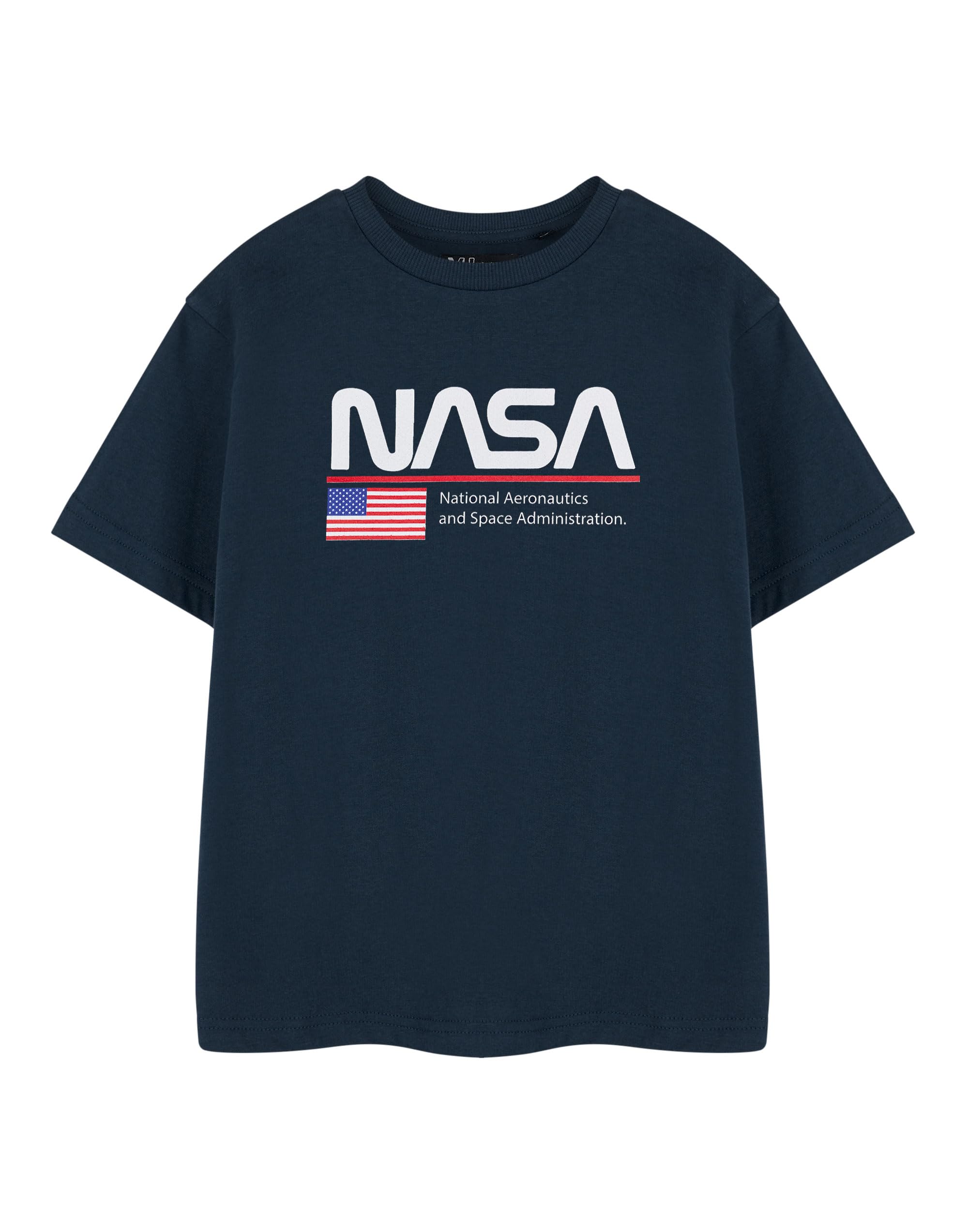 NASA Kids Short Sleeve T-Shirt Blue 3-4 Years