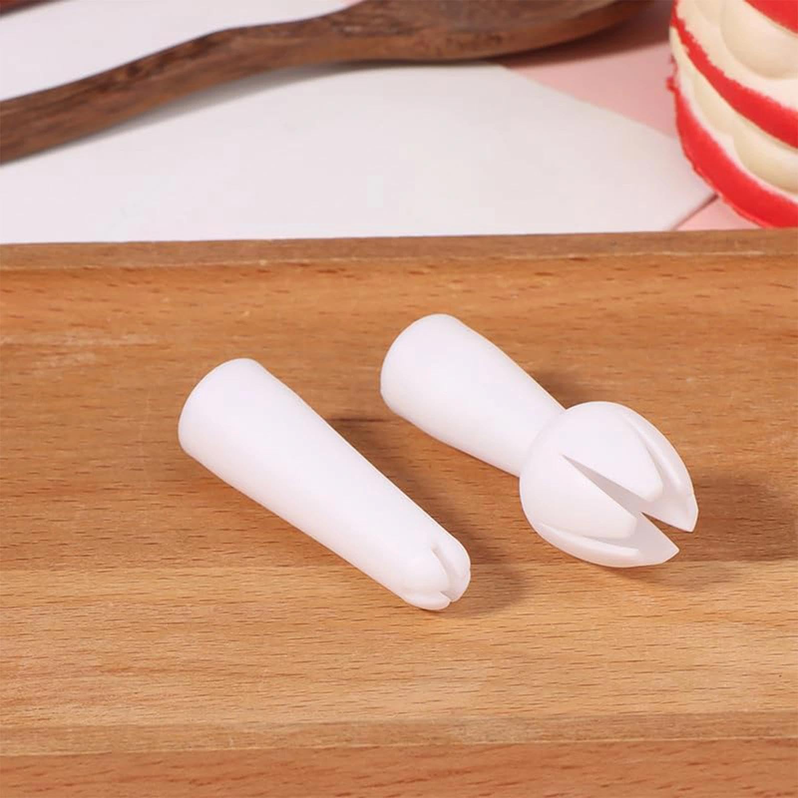 3 Pcs White Set Whip Cream Dispenser Head Whipped Nozzle Mounting Mouth Base Tips Dinning Bar Whip Cream Special Head Cream Chargers and Whippers Kitchen Utensils and Gadgets - Image 3