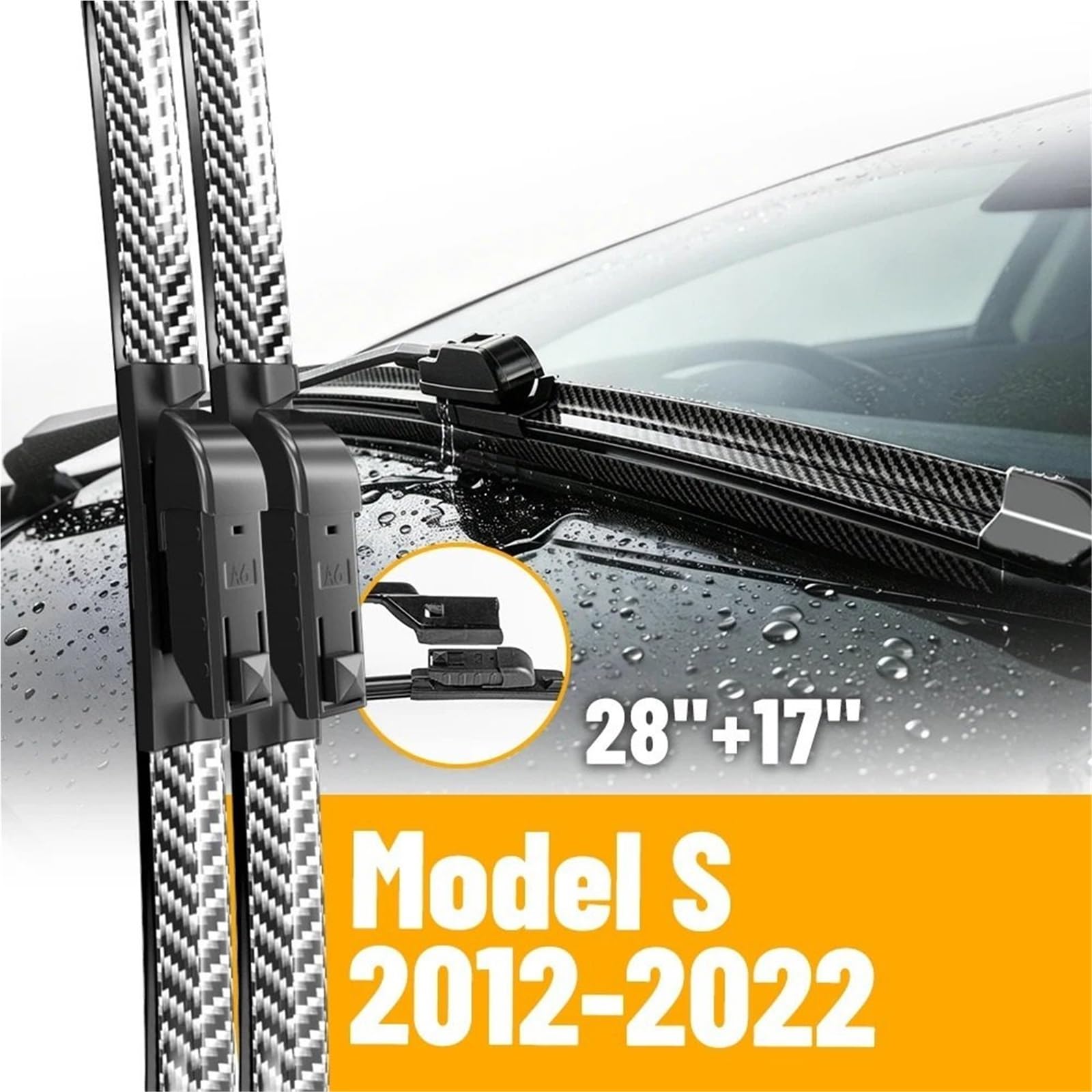Pióra wycieraczek Dla modelu tesli S 2012-2022