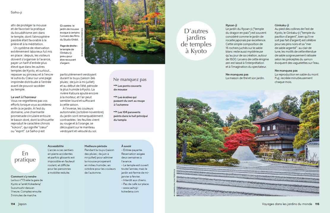 Lonely Planet - Voyages dans les jardins du monde: 60 lieux pour contempler l¿art des jardins