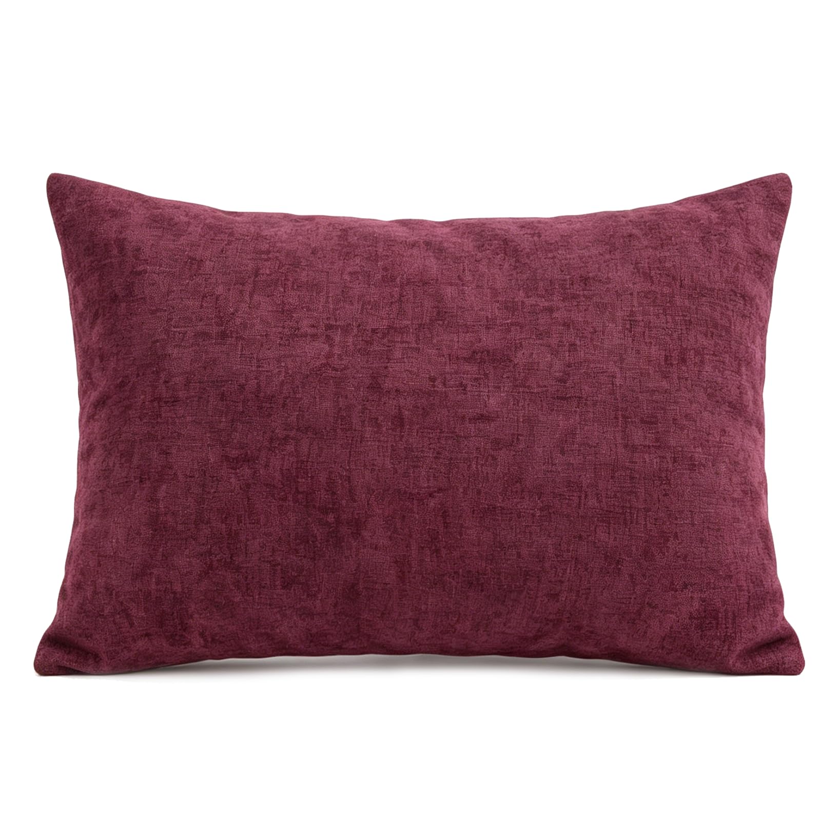 Coussin violet 30x50 cm avec rembourrage pour soulager votre dos sur le canapé