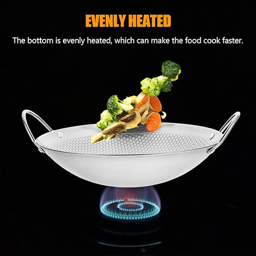 Miniatura 4 de Luxshiny Olla de acero inoxidable antidesbordamiento olla caliente con sartén de metal para cocinar estilo aleatorio