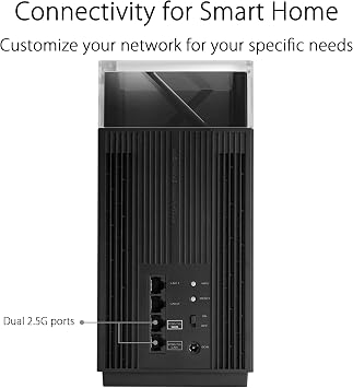 ASUS ZenWiFi Pro ET12 AXE11000 Tri-Band WiFi 6E Mesh System Set of 2