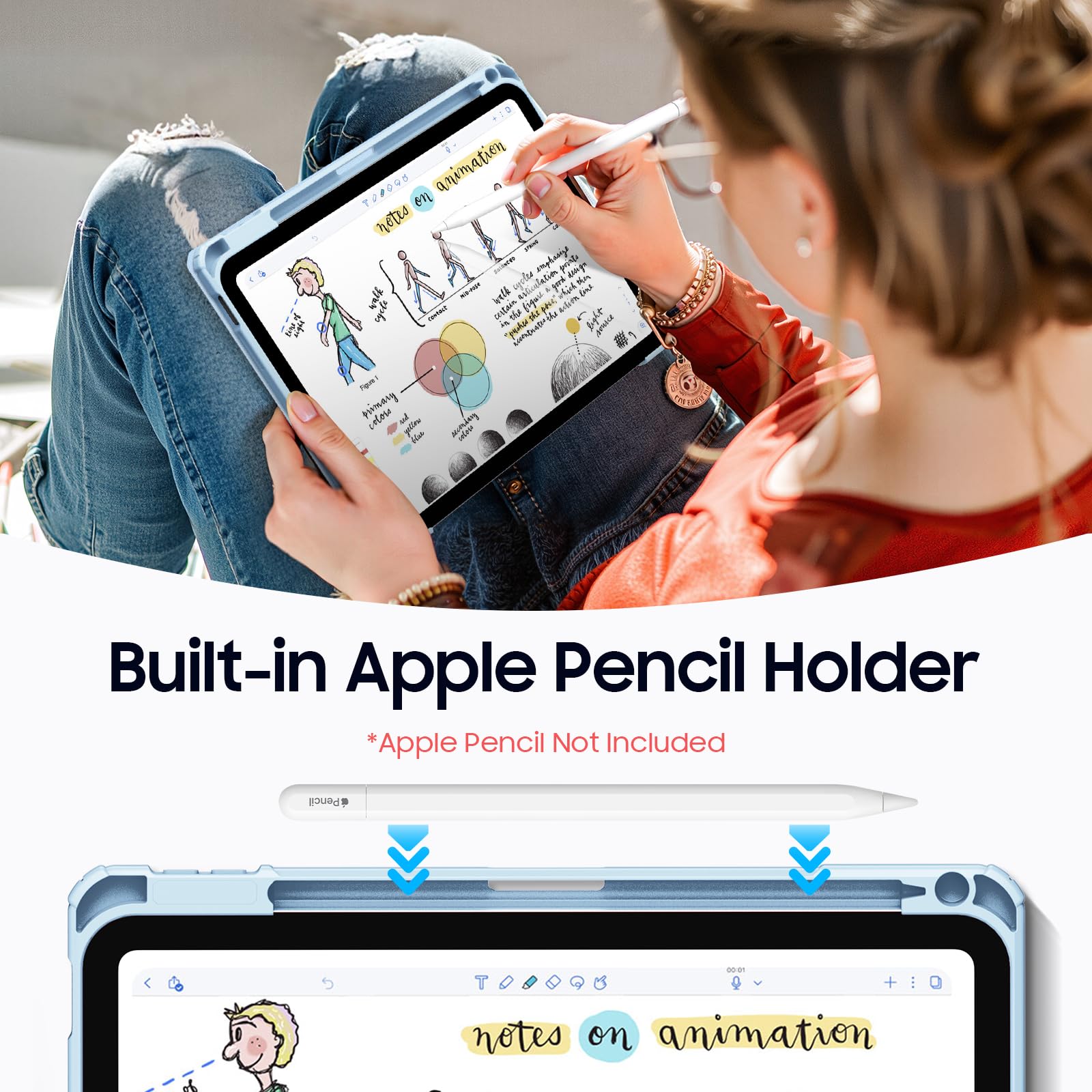 Amazon.co.jp: Fintie iPad 第11世代 (A16 2025)/第10世代 2022 ケース