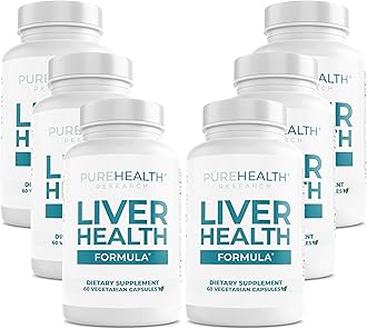 Liver Health – Liver Cleanse Detox & Repair Support Supplement- with Milk Thistle, Turmeric Powder, Dandelion, Artichoke, Beet Root, Ginger, L Cysteine HCL & More - 360 Capsules