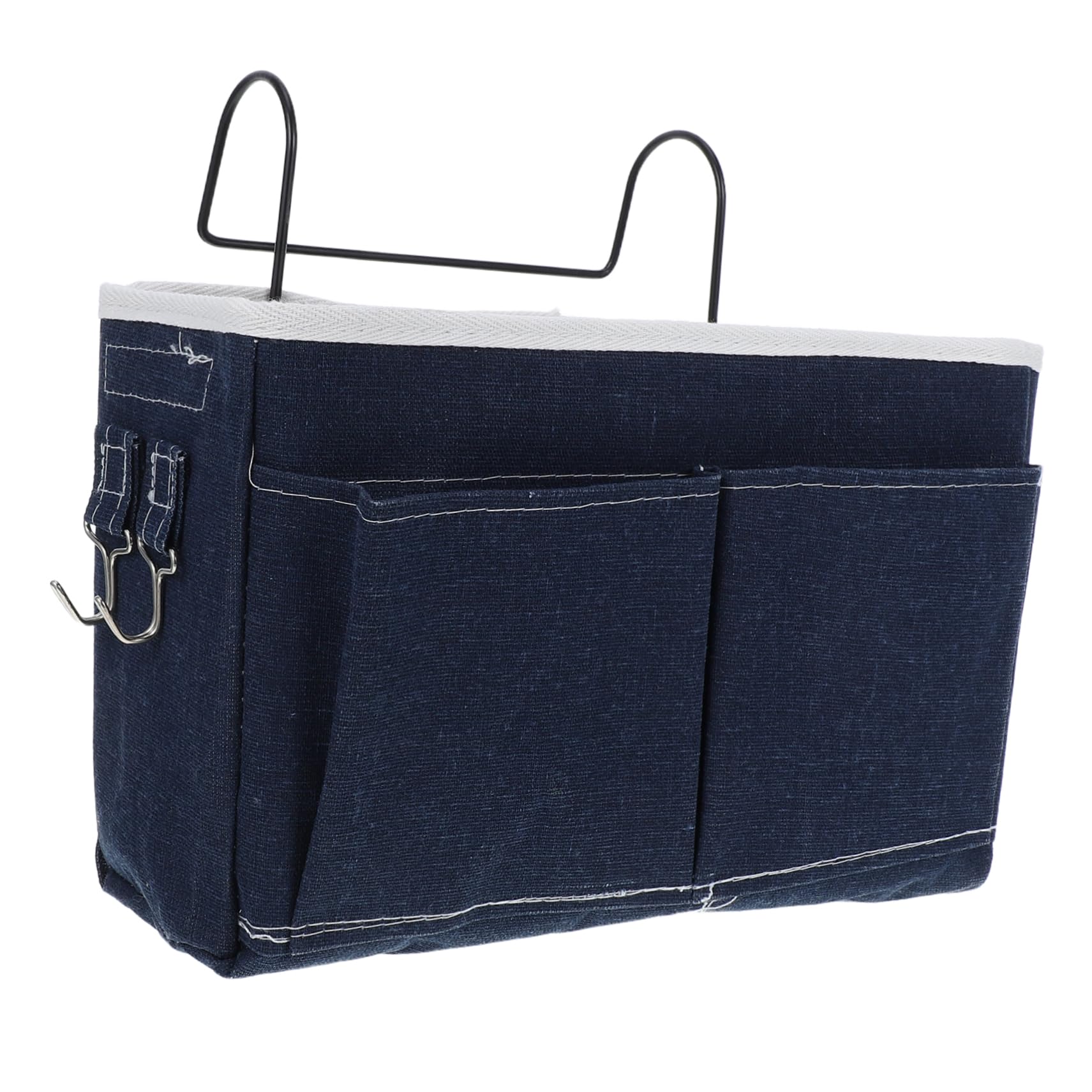Alipis Bedside Organizer Hanging Bag Multi Functional Cloth Basket for Phones Glasses and Daily Essentials Space Saving Storage for Dorm Rooms and Bunk Beds Design