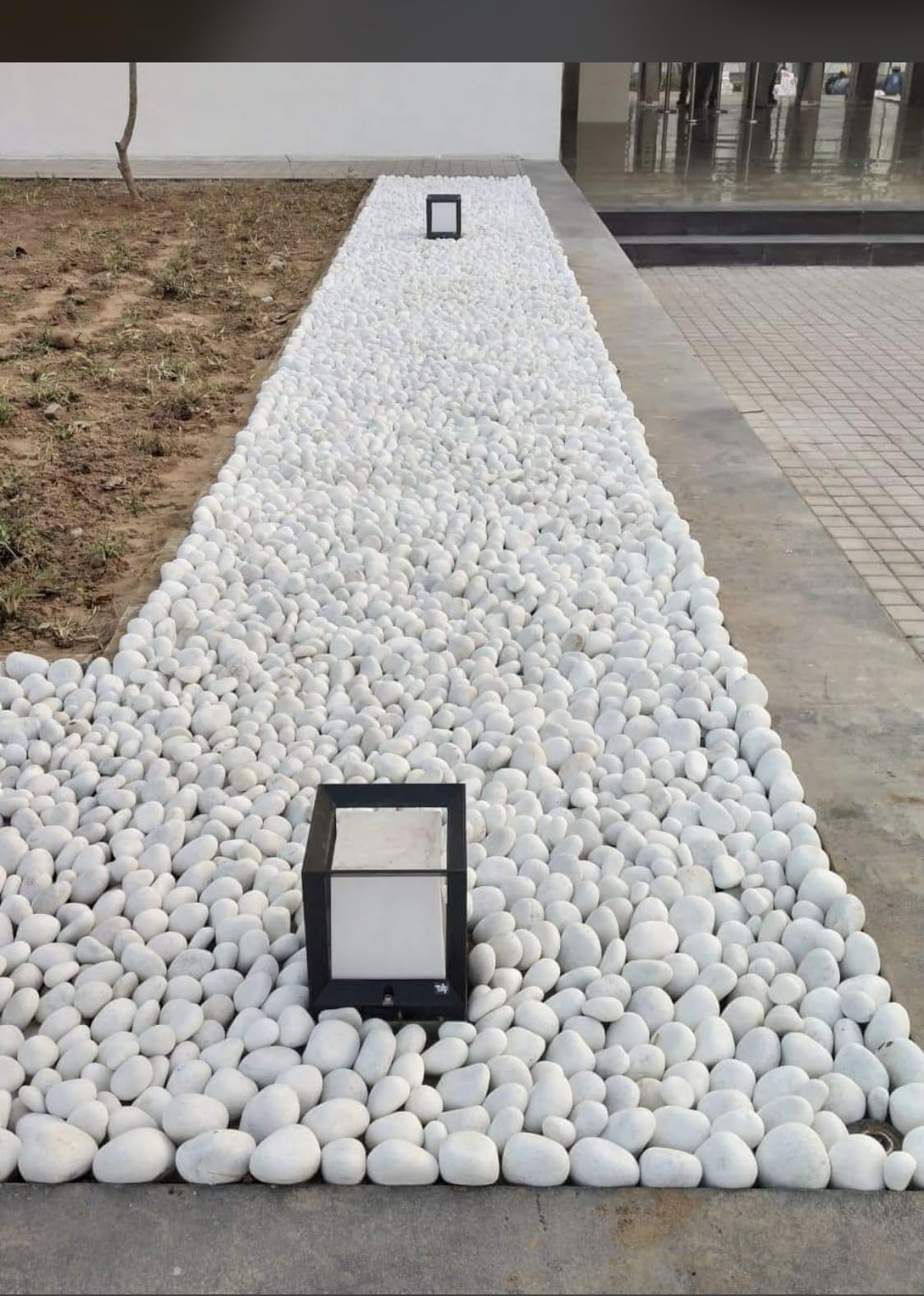 JCC Amazing Stone Marble Stones for Landscaping and Garden Decor, Snow White- 2-3 Inch (B09R75FWG1) Amazon Price History, Amazon Price Tracker