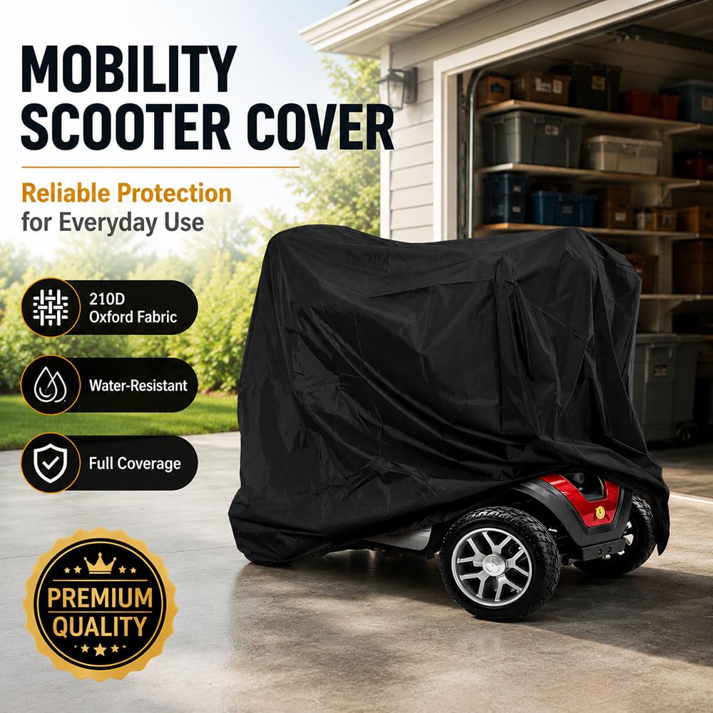 Housse Scooter de Mobilité, Protection Scooter pour Merits S141 Pioneer 9