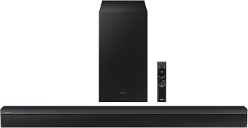 Samsung HW-B450/XL 2.1 Channel Dolby Digital Soundbar, Bluetooth Powerful Bass, Black
